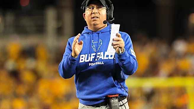 A quick glance at Buffalo head coach Pete Lembo