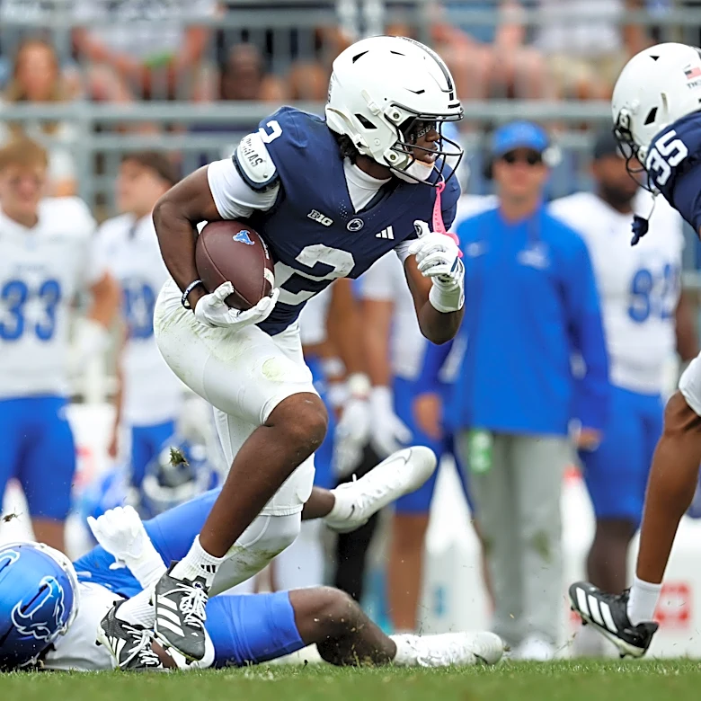 Where is Penn State ranked in updated AP Top 25 for Week 3?