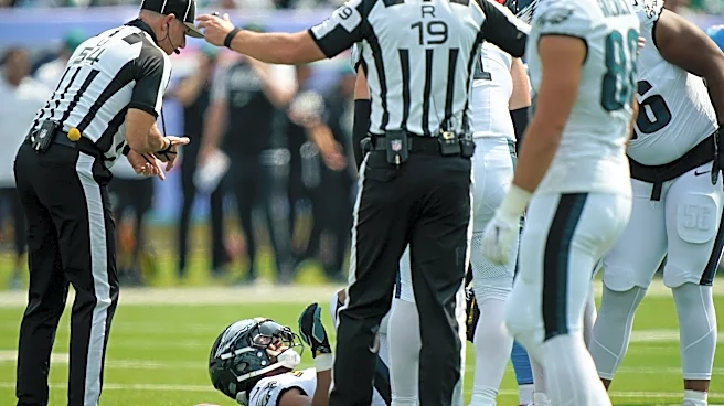 Saquon Barkley receives early injury scare in Eagles' win over Titans