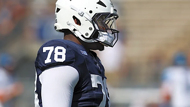Malachi Goodman settling in to his role up front for Penn State
