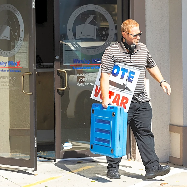 It's Primary Election Day. How many Marion voters have voted so far?