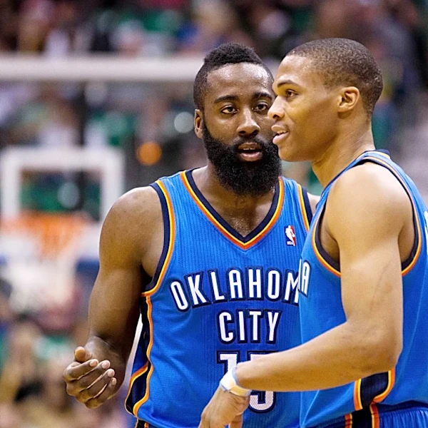 James Harden shows Russell Westbrook love after NBA retirement: 'Proud of you'