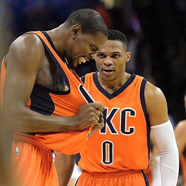 Kevin Durant talks more about Russell Westbrook's retirement: 'It just hit me'