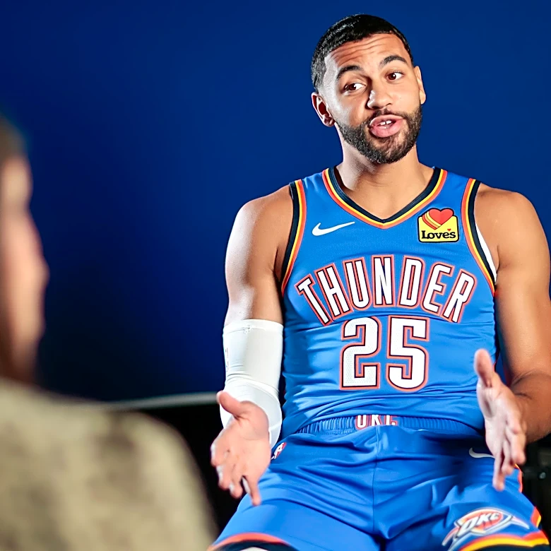 Why Mark Daigneault is impressed with Ajay Mitchell's NBA offseason