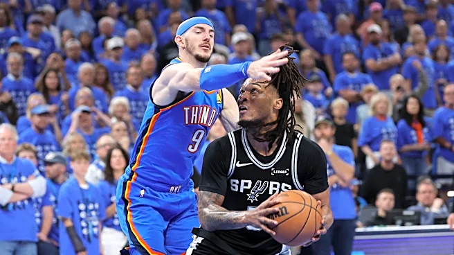 Stephon Castle voices backhanded compliment over OKC playoff crowd