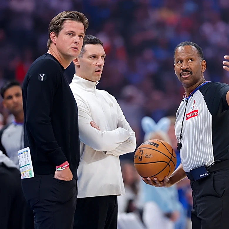 Why Mark Daigneault is a fan of NBA referees visiting OKC Thunder training camp
