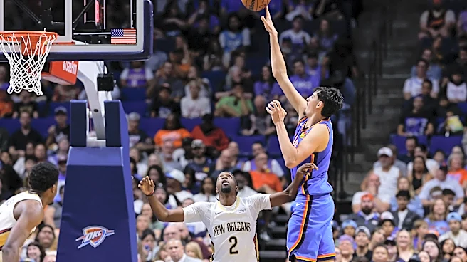 Aday Mara took little time to show NBA impact in OKC's preseason loss to Pelicans