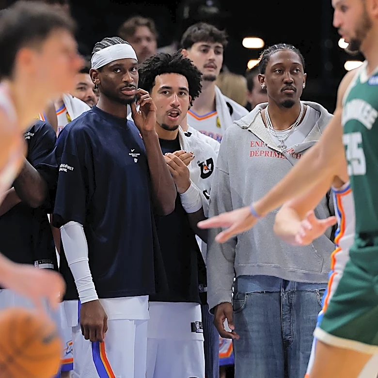 Photos: Best images from Thunder's 128-126 preseason loss to Bucks