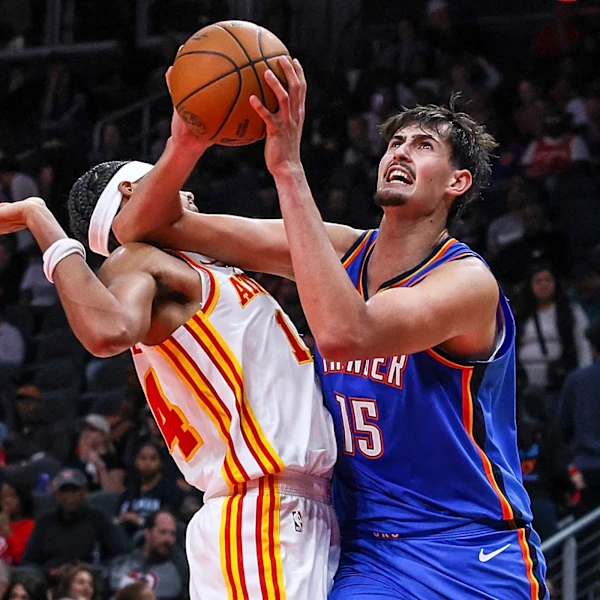 OKC Thunder orbit offense around Aday Mara in preseason loss to Hawks