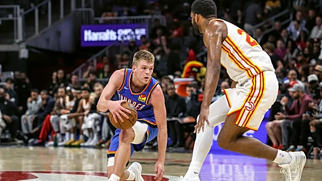 Bennett Stirtz looks like professional scorer in OKC's preseason loss to Hawks