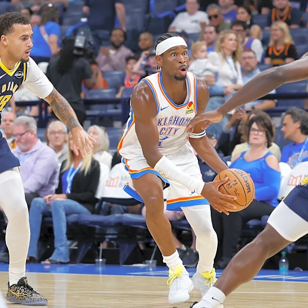 Photos: Best images from Thunder's 114-112 OT preseason win over Pacers