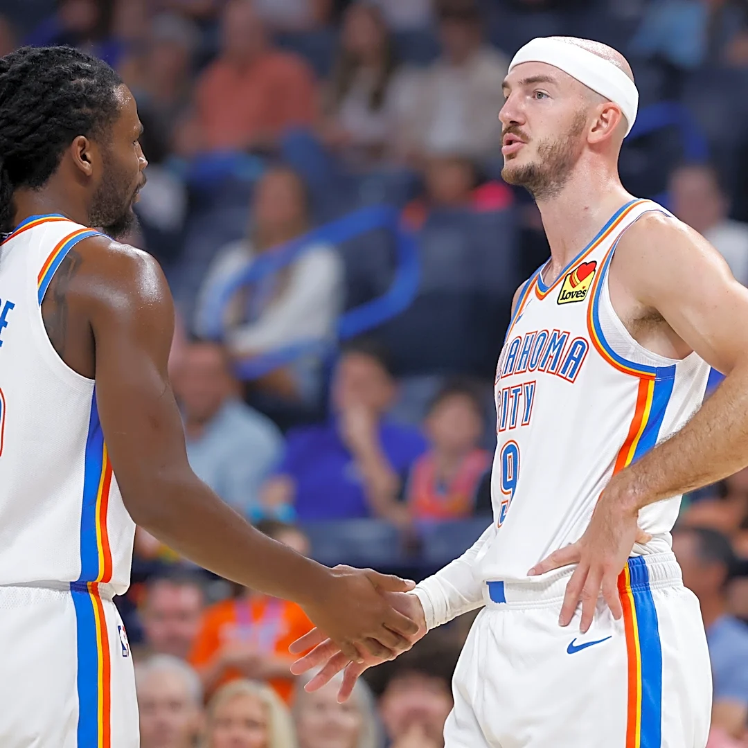 Several OKC Thunder players react to Cason Wallace's contract extension
