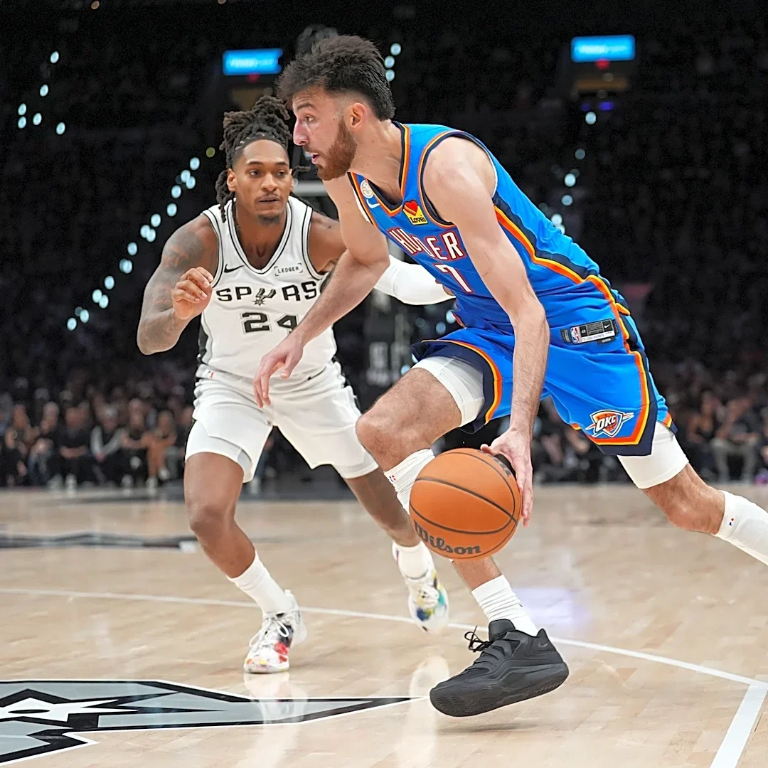 Chet Holmgren takes step closer to redemption in OKC's Opening Night win over Spurs