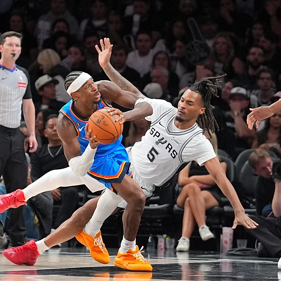 Stephon Castle hopes to avoid falling for Shai Gilgeous-Alexander's foul-drawing