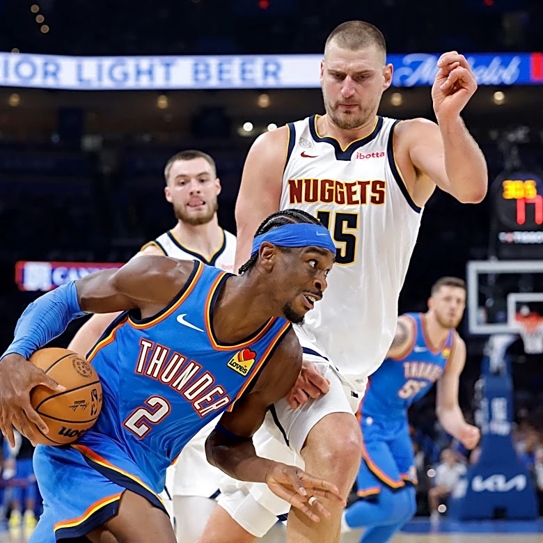 Player grades: SGA's 20-point streak ends in Thunder's 96-84 win over Nuggets