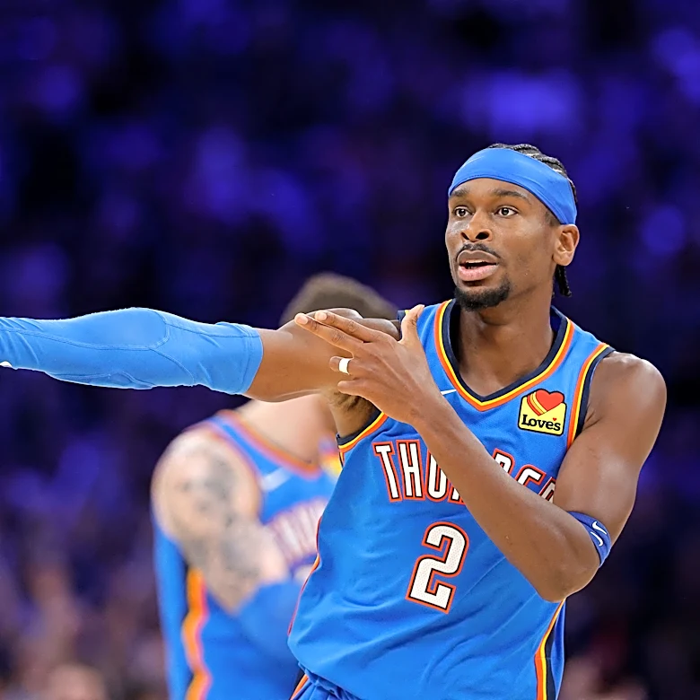 Shai Gilgeous-Alexander shows grace in 20-point streak ending in OKC's win over Nuggets