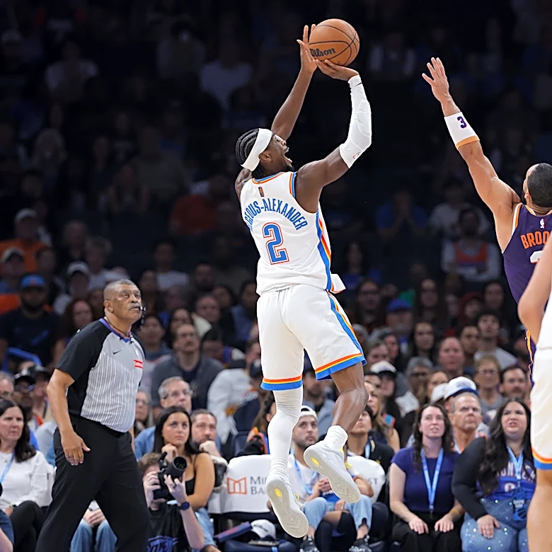 Player grades: Thunder move on with NBA life in 125-114 win over Suns