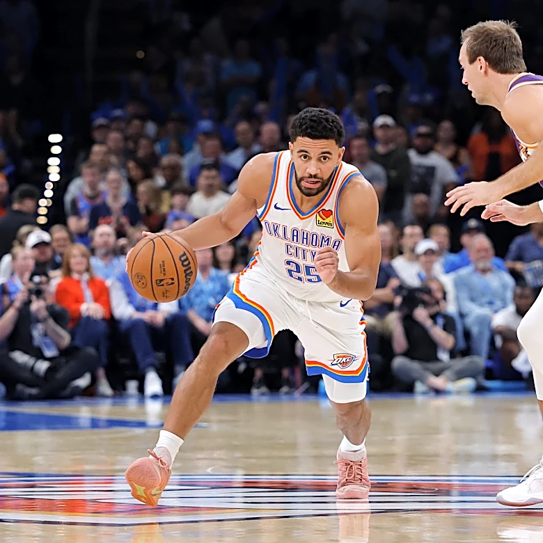 Ajay Mitchell passes 1st test as OKC's new Robin in win over Suns