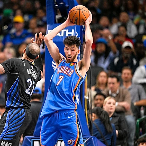 Full injury report for Wednesday's Thunder vs. Mavericks matchup