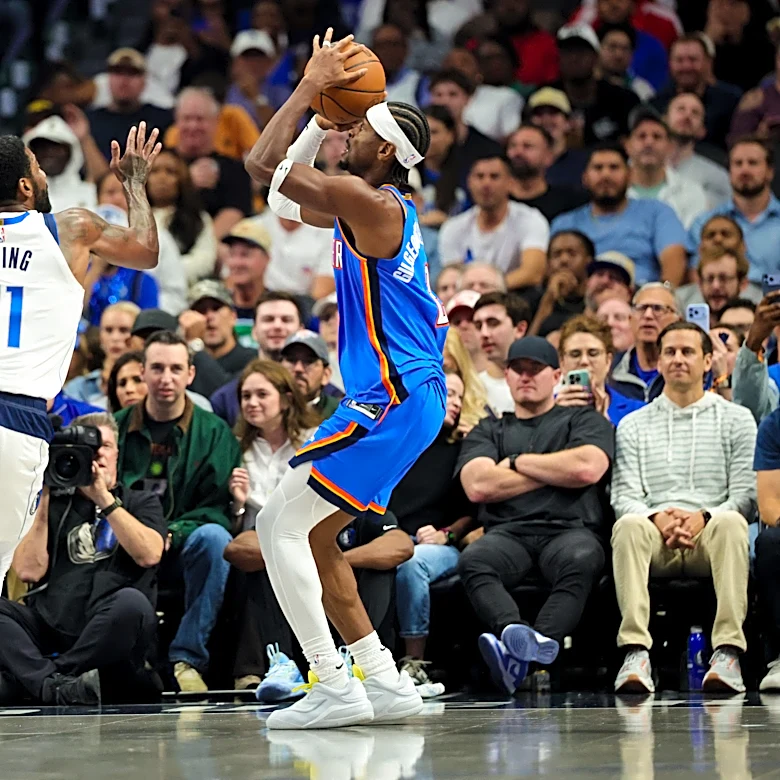 Shai Gilgeous-Alexander happy to see Kyrie Irving back after 1-year absence