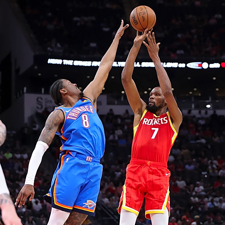 Kevin Durant wraps arms around Jalen Williams, Cason Wallace: 'This is a brotherhood'