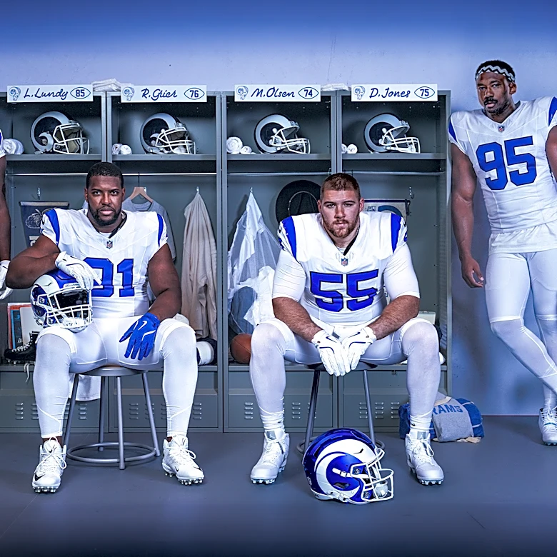 Packers will face Rams' new 'Fearsome White' uniforms on Nov. 25