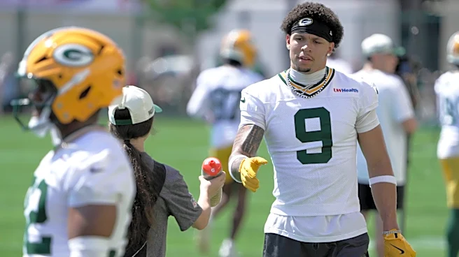 Packers post highlight of Christian Watson's TD catch during opening practice