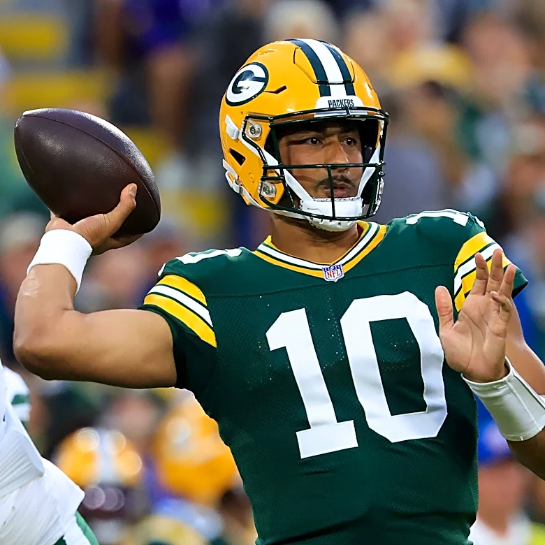Uniform matchup set for Packers vs. Jets in Week 2