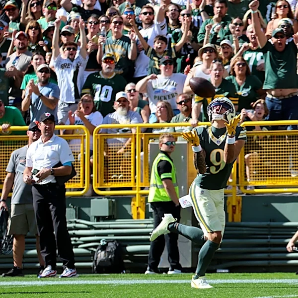 Packers get dream start vs. Bears on Christian Watson TD