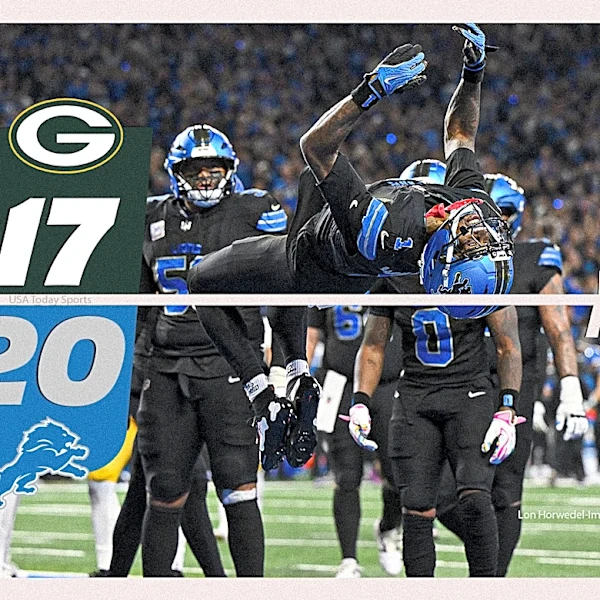 Packers can't overcome missed opportunities and terrible officiating in loss to Lions