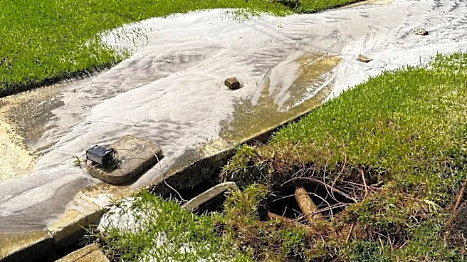 Lighting causes gas leak and water main break in North Palm Beach