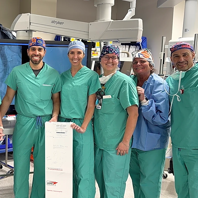 New minimally invasive surgery treats aneurysms at Gardens hospital