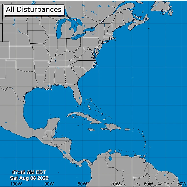 Hurricane center tracking tropical wave with low chance of formation