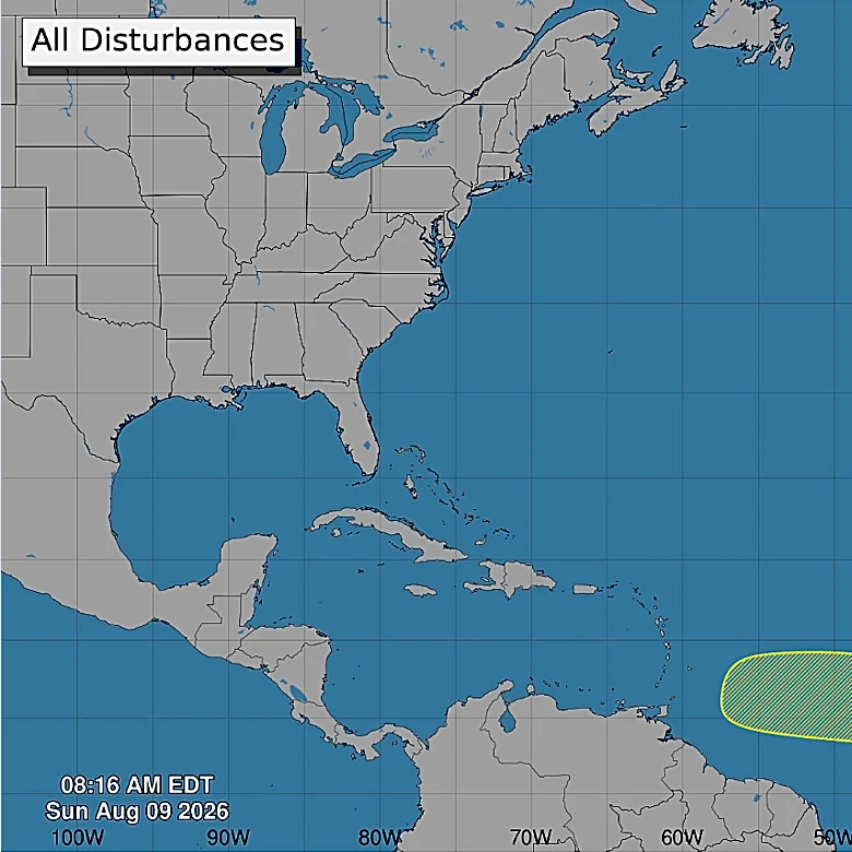 Hurricane center tracking tropical waves. Will storm Cristobal form?