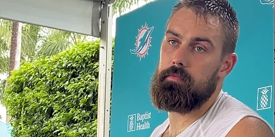 Zach Sieler not spotted as Miami Dolphins begin practicing before D.C.