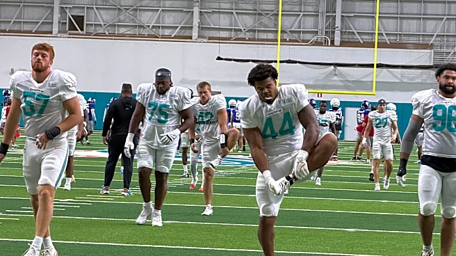 Miami Dolphins conduct joint practice with New York Giants