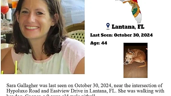 Where is Sara Gallagher? PBSO searches for woman missing since 2024