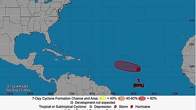 Tropical storm advisories may be issued today for what would be Dolly