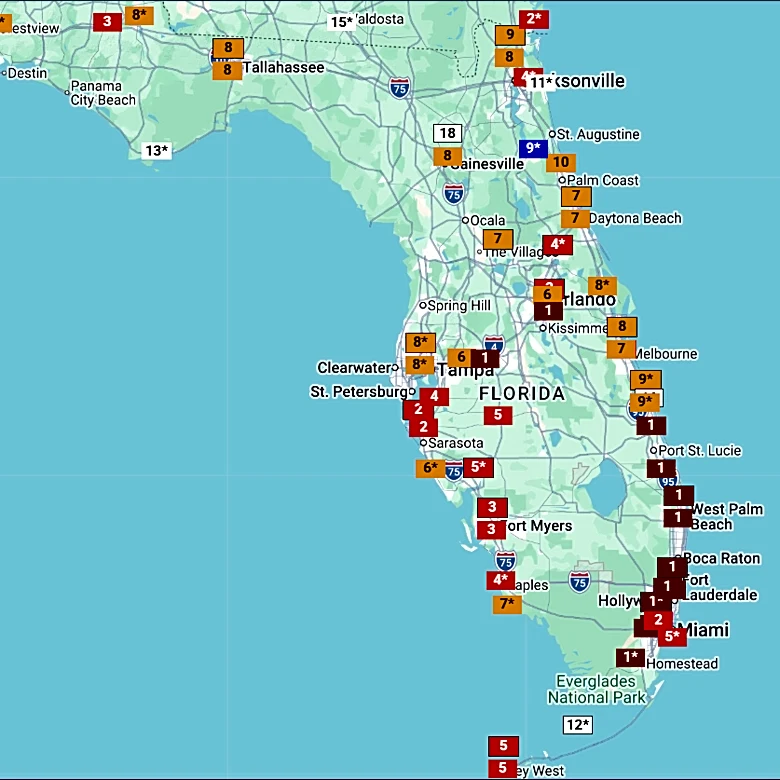 Florida just had its hottest summer on record in several major cities