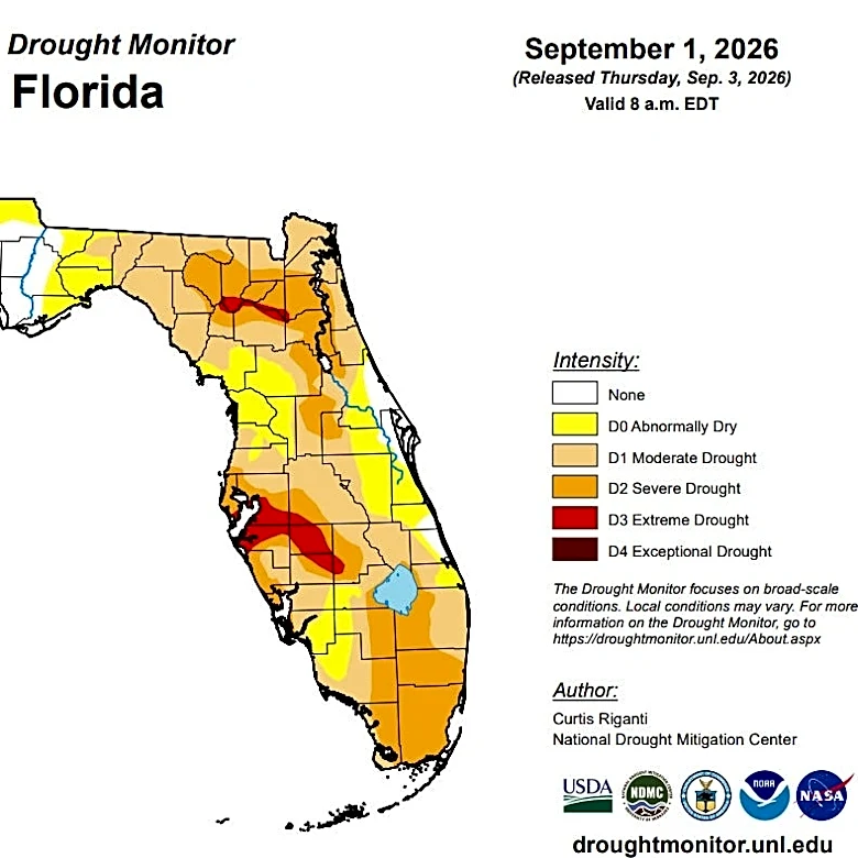 Labor Day weekend plans will pay a price for easing Florida's drought