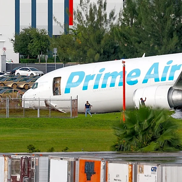 Miami plane crash: NTSB says Amazon plane hit van with 7 people aboard