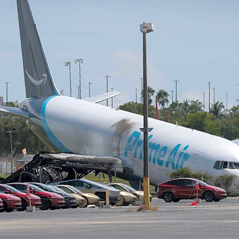 Black boxes being examined in Florida Amazon cargo plane crash
