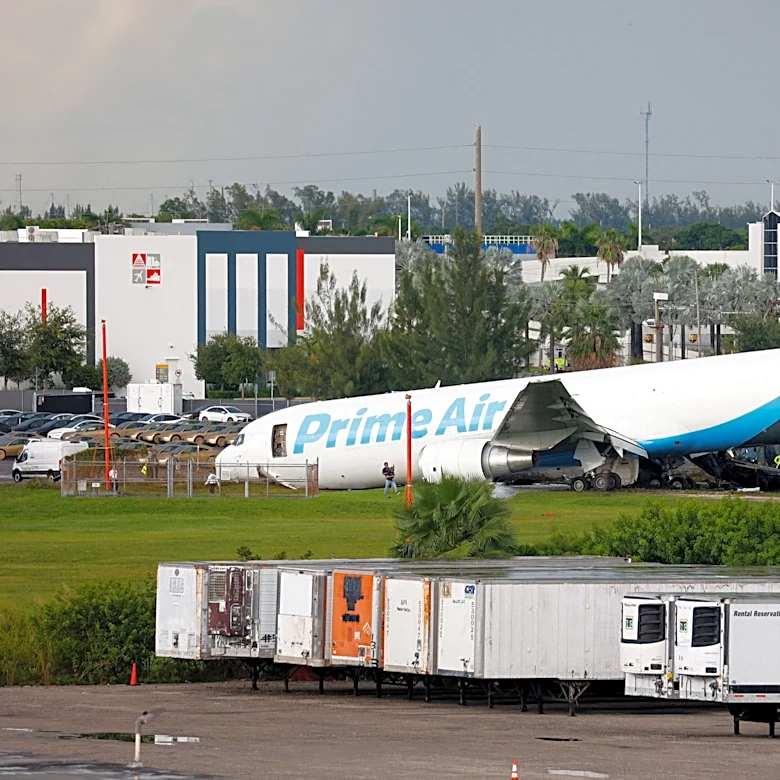 Florida Amazon plane crash pilots will be interviewed; part of runway opens