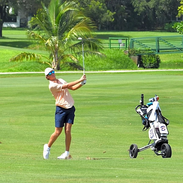 Benjamin boys golf roars back to win Palm League Championship