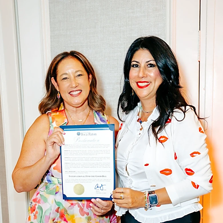 Junior League of Boca Raton hosts Find the Good Day celebration