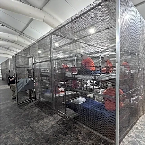Cages, filth and 'the box.' What Alligator Alcatraz inspection found