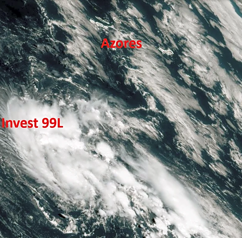 In slow hurricane season a surprise would-be Fay tries to form in the Atlantic