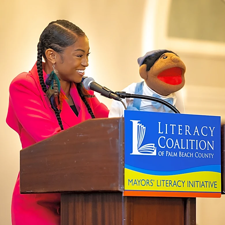 Sesame Street puppeteer comes to Palm Beach County to share her story
