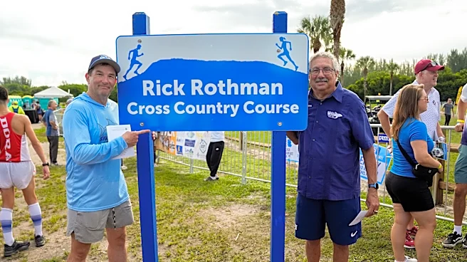 Rick Rothman built XC course in Boca Raton. Now it bears his name.