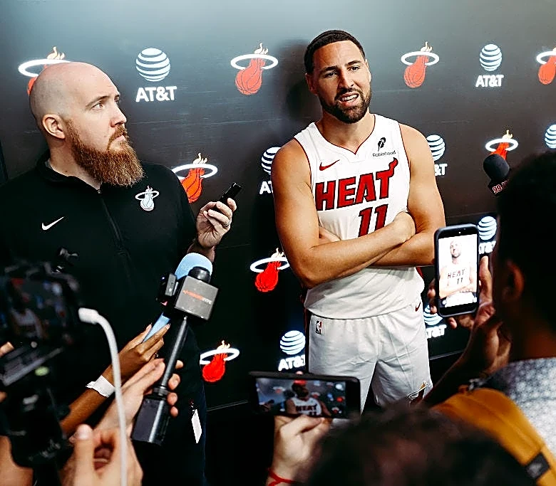 Heat's Klay Thompson eyes passing Ray Allen on 3-point field goal list